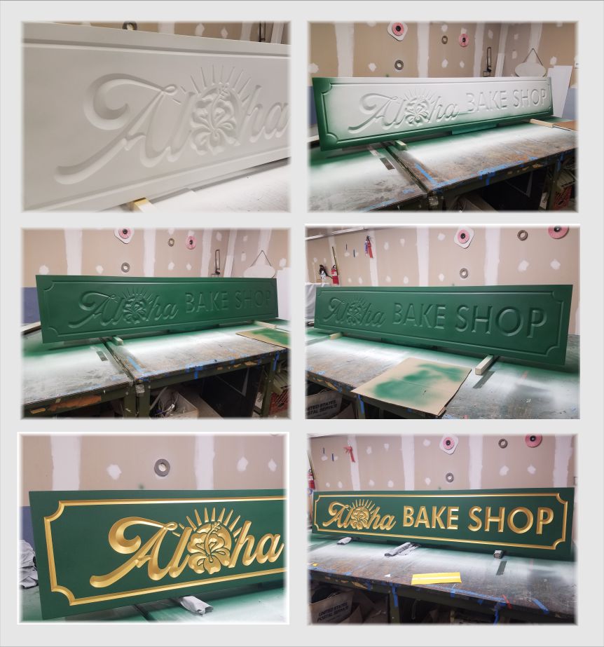 Wood Sign Maker NJ aloha