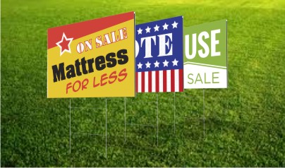 political signs cheap NJ