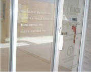 Glass Door Lettering NJ